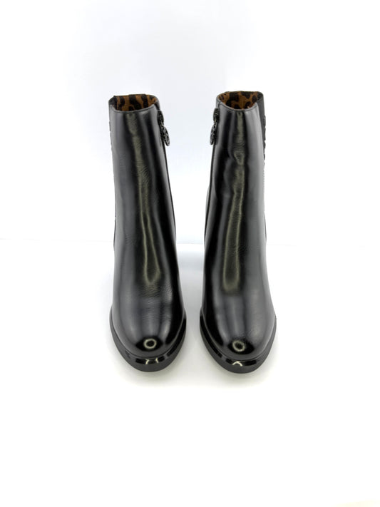 Tronchetto Solo Soprani – Pelle con tacco 80mm e cerniera