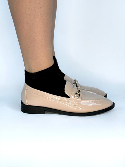 Mocassino Beatrice – Eleganza con catena dorata