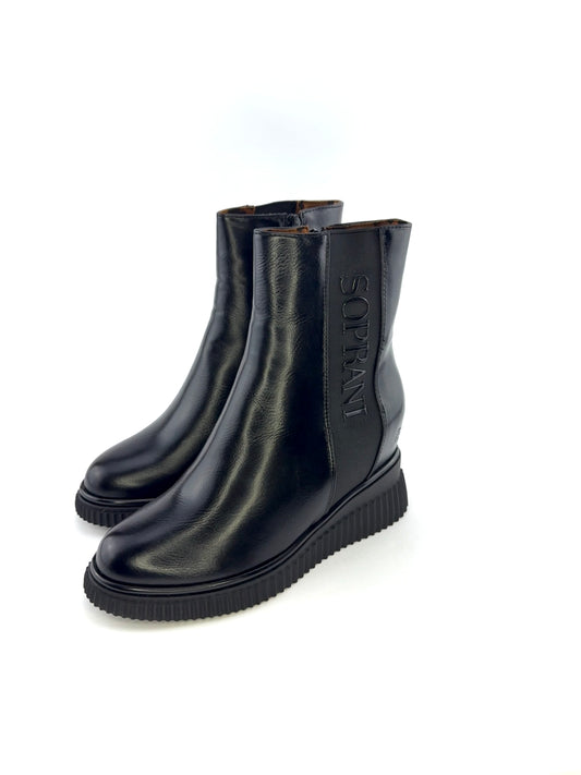 Stivale Basso Solo Soprani – Zeppa interna e doppia zip